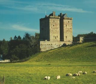 Hôtel Borthwick Castle à Gorebridge Extérieur photo